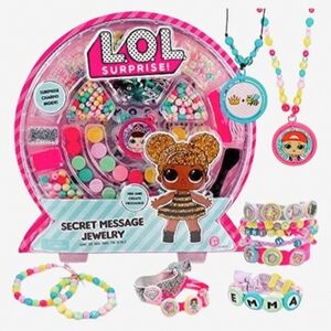 NIP *LOL Surprise! Secret Message Jewelry Kit (400pc) MGA Design Create Kids 5+